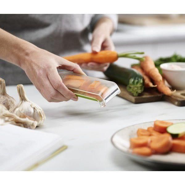 Square Storage Fruit and Vegetable Peeler – Pack of 1